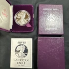 1990 Proof American Silver Eagle – 1 oz Silver Coin in OGP