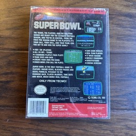 VTG NES 1991 Tecmo Super Bowl Nintendo Game with Box Dust Sleeve Japan NFL
