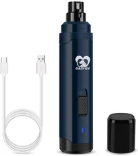 Dog Nail Grinder Upgraded - Professional 2-Speed Electric Rechargeable Pet Nail 