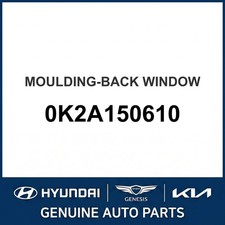 1997-2001 Kia Sephia Moulding-back Window Oem New 0k2a150610