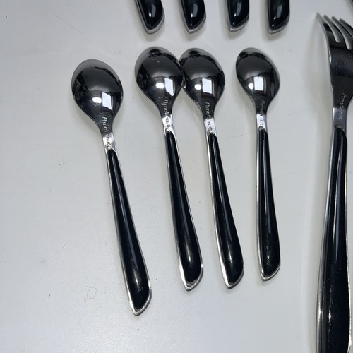 Amefa ECLAT 16 Piece Cutlery Set, Black - Picture 10 of 10