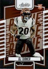 2023 Panini Absolute DJ Turner #175 Retail Cincinnati Bengals 2I