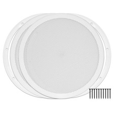 RH-4002-10-2-A White Universal Surface Mount 10" Speaker Covers, Pair
