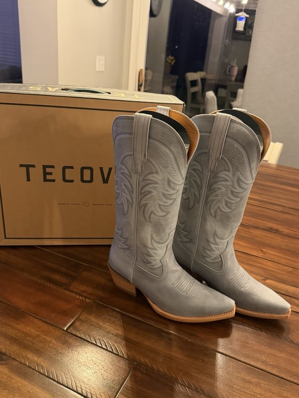 Tecovas, The Annie, Slate Cowhide, 8.5, NEW AND NEVER WORN