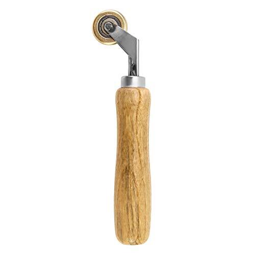 Profi Andrückrolle 6mm Messing Heißluftpistole Andrückwalze