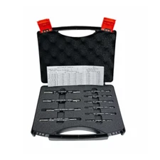 10 PC Thread Gauge Set Double End Go & No Go Class Plug W/ Certificate ANSI