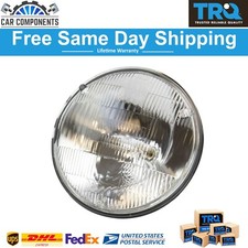 TRQ Round Sealed High Beam Headlight Headlamp for Chevy GMC Ford Dodge New
