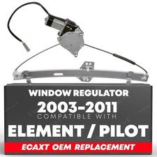 Power Window Regulator w/ Motor, Passenger Side for Honda Element, Honda Pilot