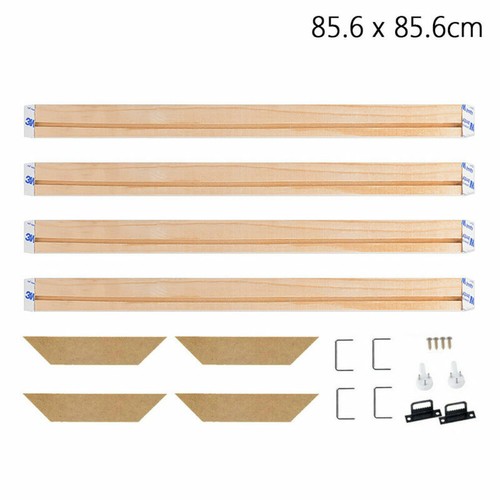 DIY Sturdy Wood Bar Stretcher Strip Art Frame For Canvas Painting Multiple Sizes - Picture 79 of 82