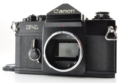 Canon F-1 Early Model SLR Film Camera Body Black EXC+++ From JAPAN