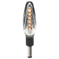 Blinker Koso Sonic LED Mit Frontlicht Schwarz Matt Mit Zulassung