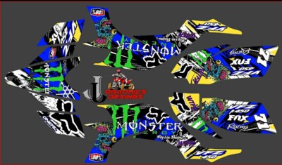 YFZ450 GRAPHIC KIT 2004 to 2008