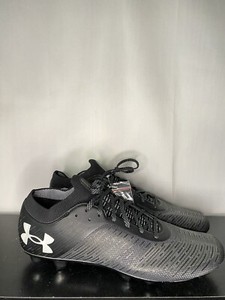 Under Armour UA Shadow Pro SG MG Intellknit Black Soccer Cleats Men’s size 12