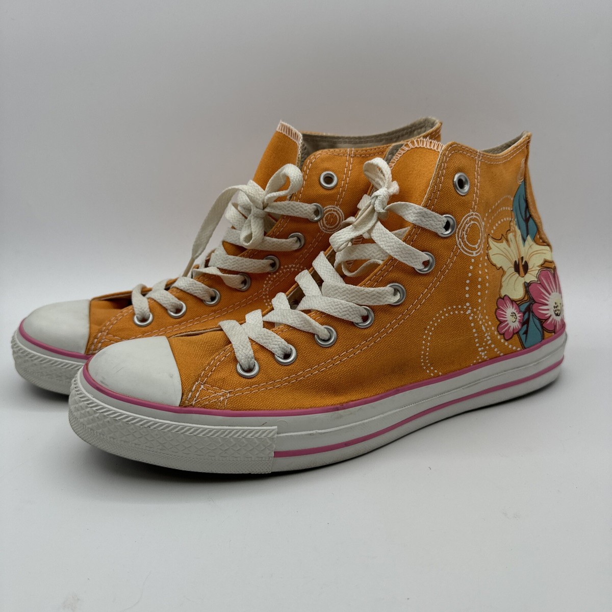 Converse Limited Edition Chuck Taylor Orange Shoes Womens 11 Mens
