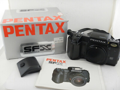Pentax SFX Kamera 35mm Super Focus + OVP + Dual Akku Slot TOP