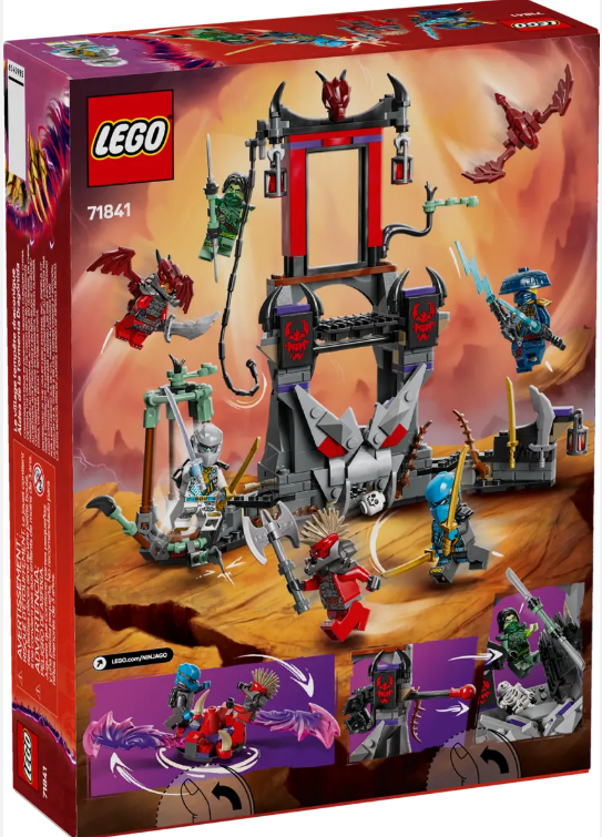 LEGO NINJAGO 71841 Dragonian Storm Village / NEW FROM JAPAN JAN 1