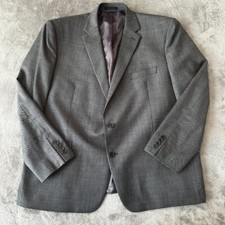 Lauren Ralph Lauren Men's 100 Wool Blazer Suit Jacket Gray 50 R Regular