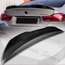 For 2015-2020 BMW F82 M4 Coupe PSM-Style Carbon Fiber Rear Trunk Spoiler Wing