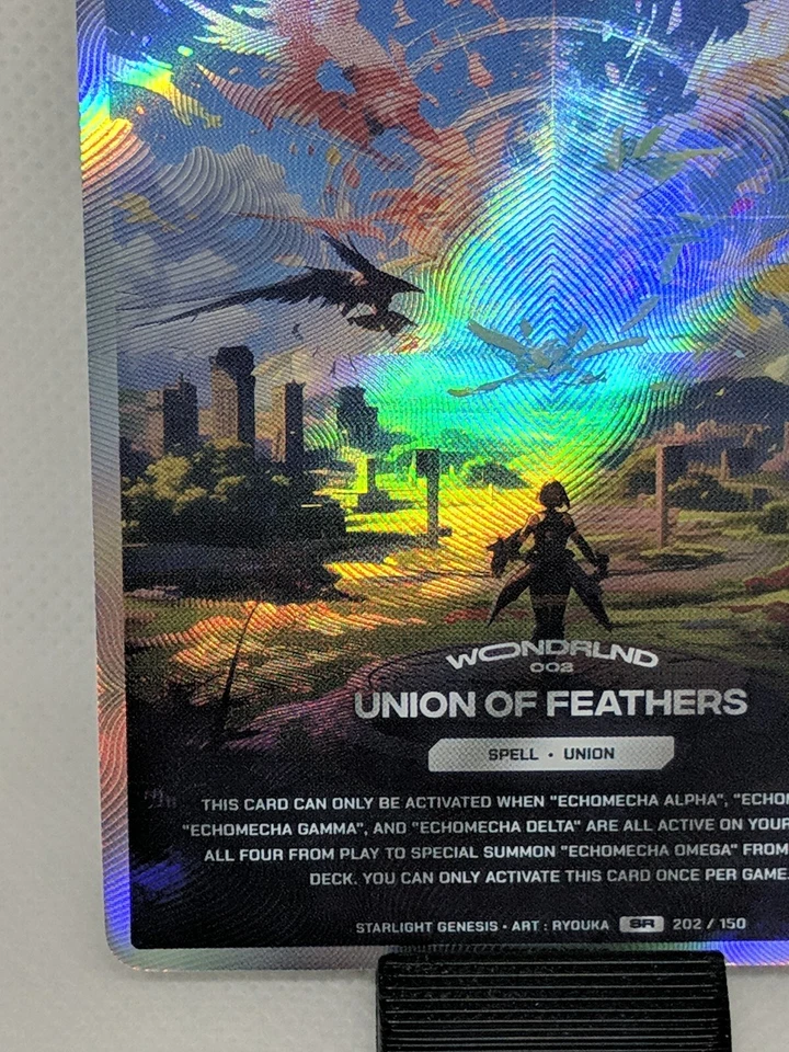 Wondrlnd TCG Starlight Genesis Union Of Feathers SR - Image 4 of 4