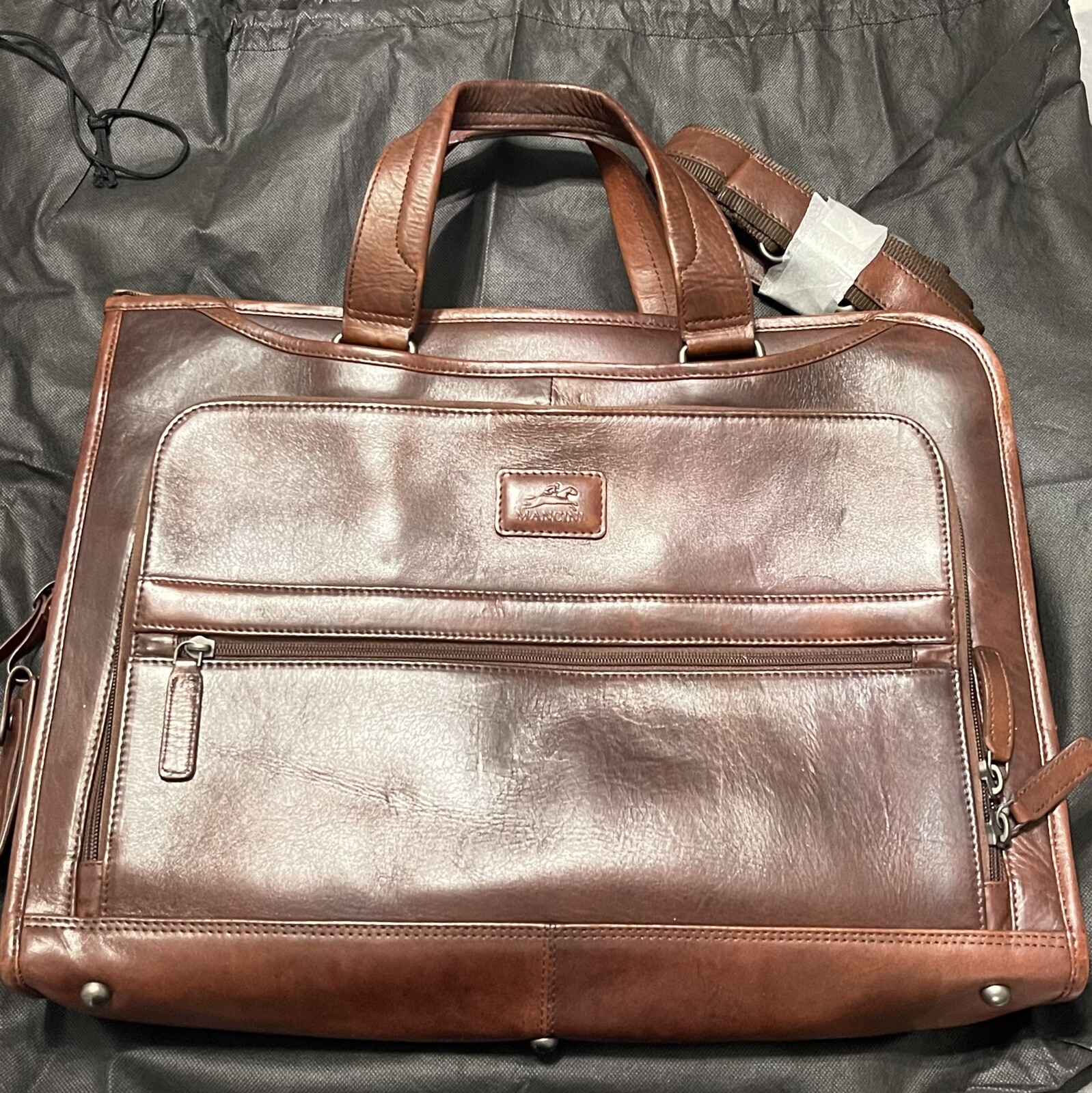 Mancini Vanizia Collection Top Zippered Single Compartment L