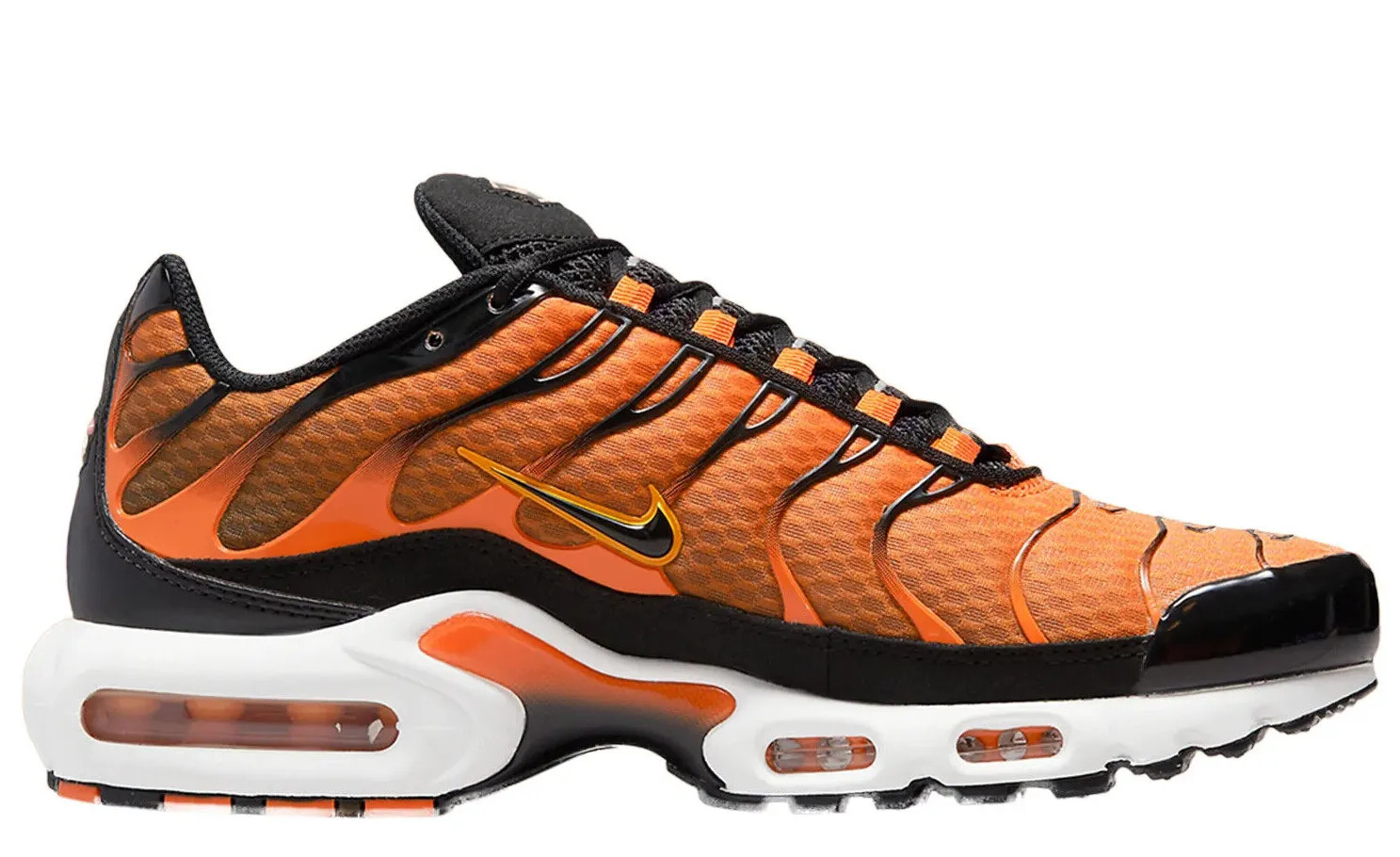 NEW Nike AIR MAX PLUS TN Men&#039;s Orange Black Gold US Sizes 7-14 - DM0032-800 |