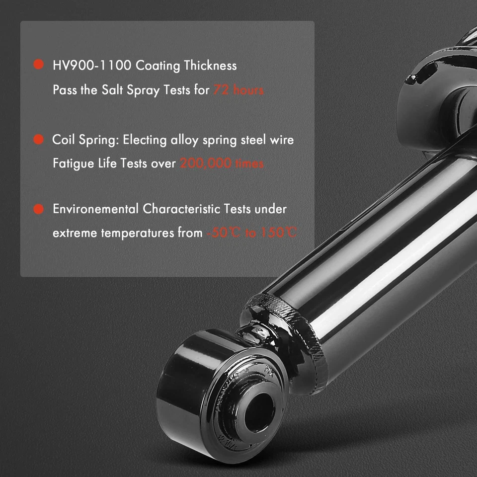 2Pcs Rear Strut and Coil Spring Assembly for Subaru Outback 2005-2007 Wagon Body Foto 4 de 4