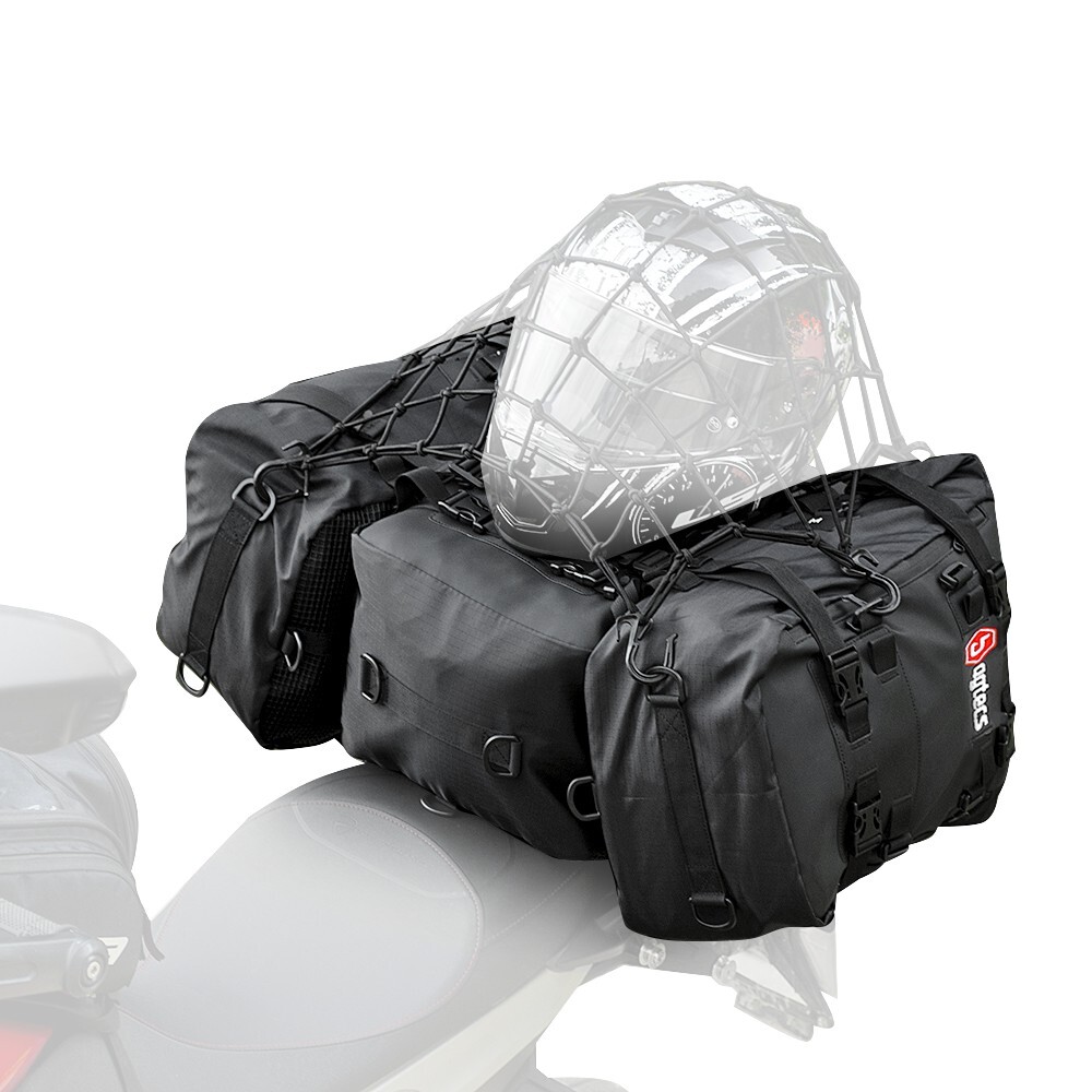 Juego de bolsillos traseros para Triumph Daytona 675 / R SKH3 70L