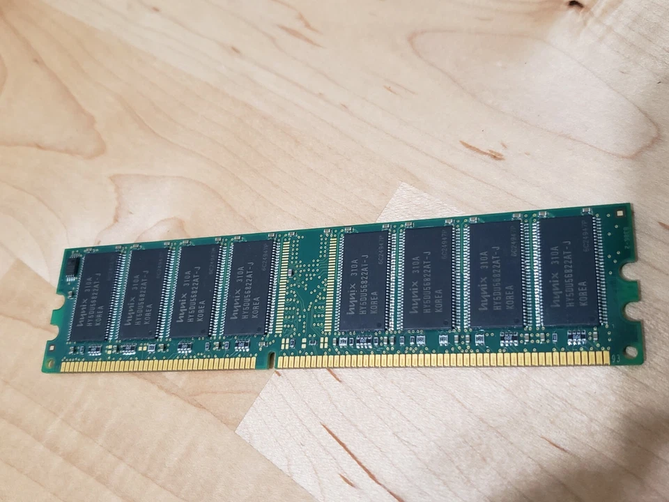 OEM Hynix PC2700U-25330 / HYMD264646A8J-J / 512MB DDR 333MHz CL2.5 - Image 3 of 4