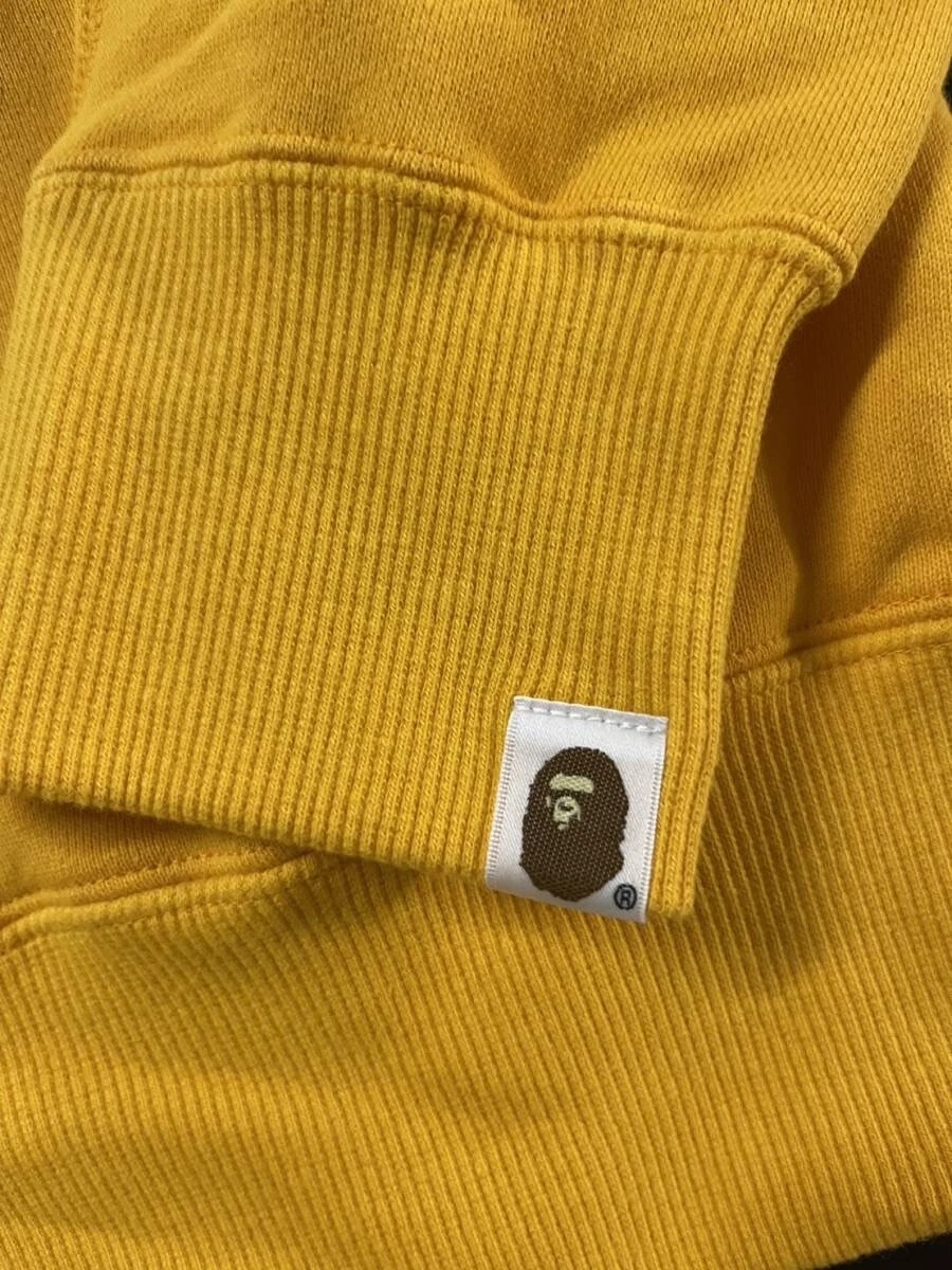 A BATHING APE (BAPE) Felpa con cappuccio BAPE × Dragon Ball Super Ape Head Giappone esclusiva pullover arancione