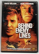 Behind Enemy Lines DVD Owen Wilson Gene Hackman Davis Keith Free Shipping 2002