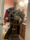 Haunted Living 6’ Haunted Harbor Talking Steering LED Captain Animatronic — photo 5