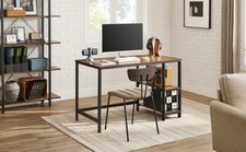 Bureau industriel 2 étagères