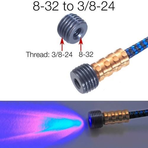 Do NOT Buy it! Adapter for 8-32 Thread to 1/4-28 3/8-32 3/8-24 7/16-20 - Picture 4 of 5