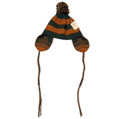 Vivienne Westwood knit hat with earmuffs | eBay