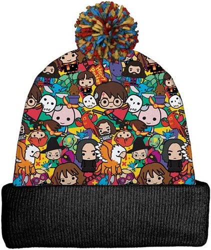 New Spoontiques Beanie One Size HARRY POTTER Chibi Hat Multicolor Unisex gift - Picture 2 of 2