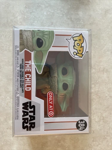 Funko Pop Star Wars Mandalorian The Child 384 Target Exclusive W Protector