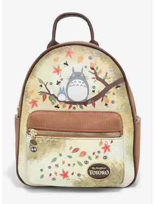 Studio Ghibli My Neighbor Totoro Fall Leaves Brown Mini  display picture 2