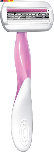 Soleil Sensitive Disposable Women'S Shaving Razors - Pack of 3 Shavers, Purple, - Picture 6 of 12