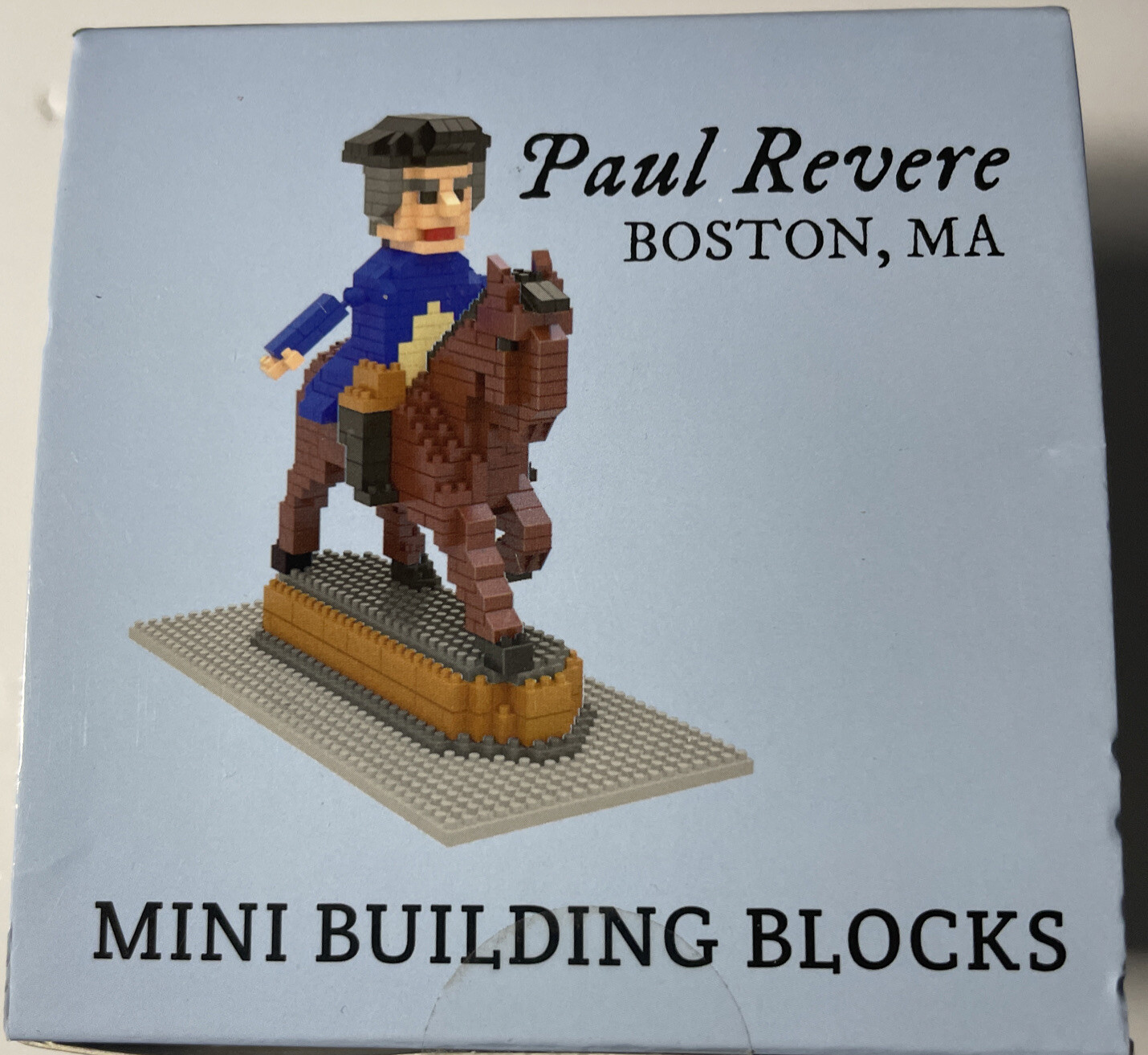 Mini Building Blocks Set- Paul Revere Boston MA 497 Pieces | eBay