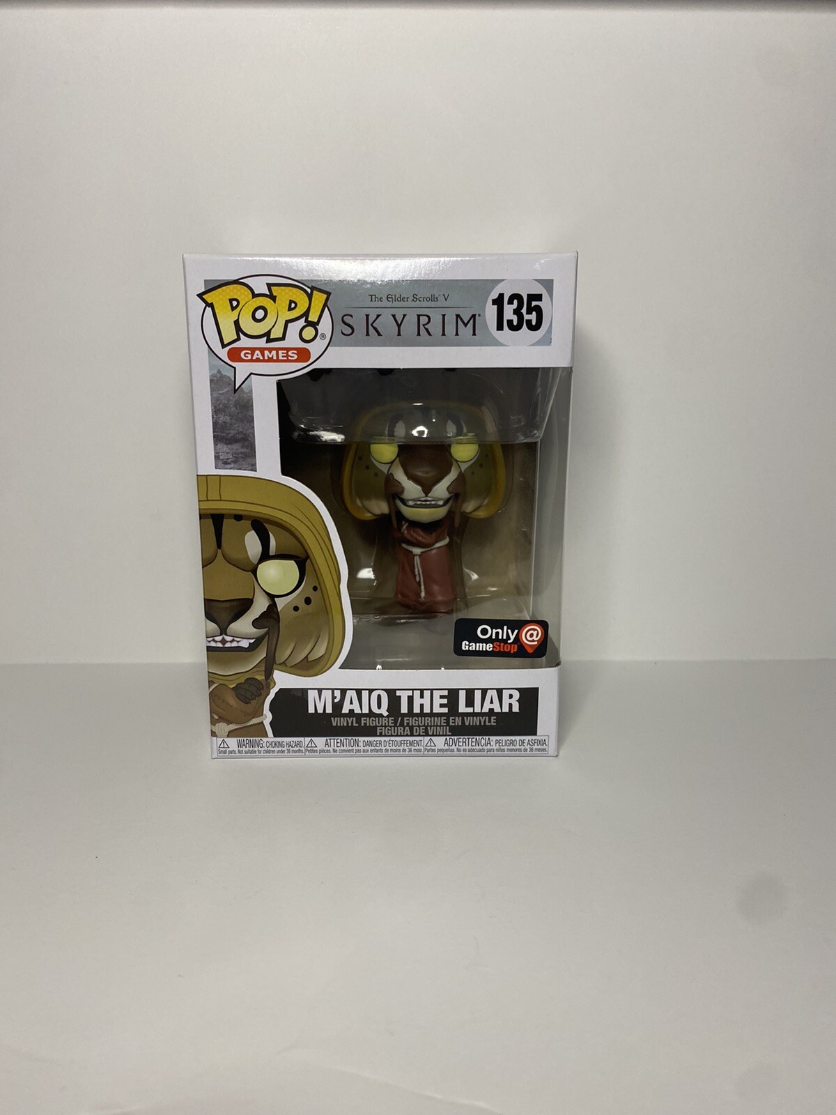 En Oferta ¡Funko Pop! Juegos The Elder Scrolls V Skyrim M'Aiq The Mentiroso #135 Figura De Vinilo Nueva