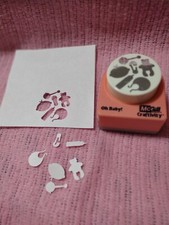 OH BABY Paper Punch McGill Craftivity Rattle Bib Bear Pin Bottle Confetti