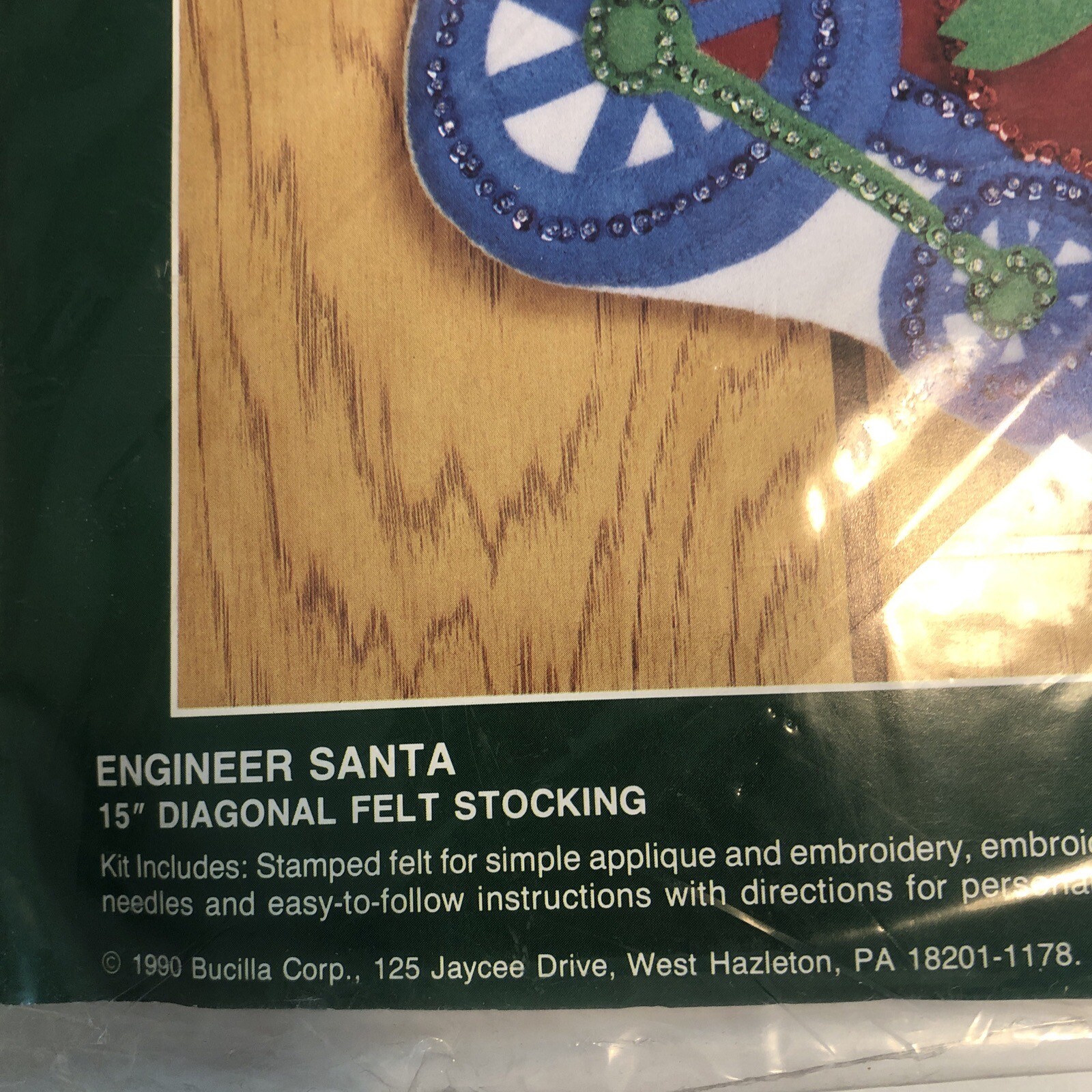 Bucilla Stocking Kit Gallery of Stitches Felt 15