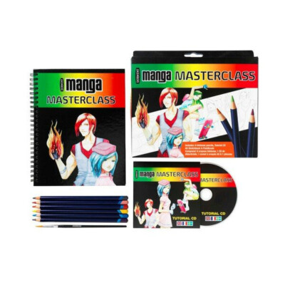 Derwent Masterclass Manga Set Tutorial Set