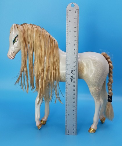 MGA Bratz Caballo Salvaje Oeste Rubio Oro Blanco Moteado para Muñeca Rodeo Bratz - Imagen 11 de 12