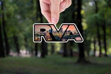 RVA Vinyl Sticker  Vinyl Die Cut Decal  Car Decal  Richmond  Virginia