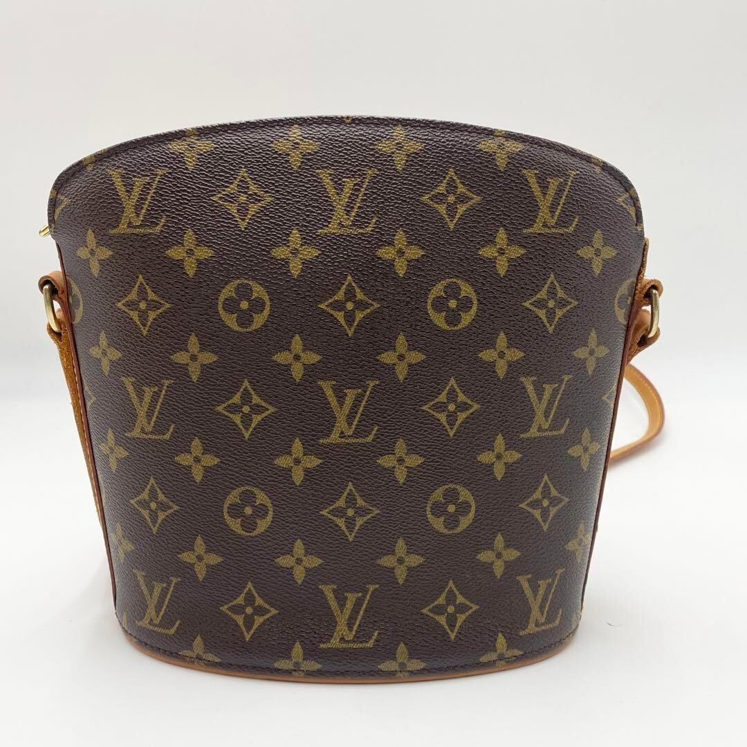 ショルダーバッグ Louis Vuitton Drouot Auth Louis Vuitton Monogram Drouot Cross Body Shoulder Bag M51290