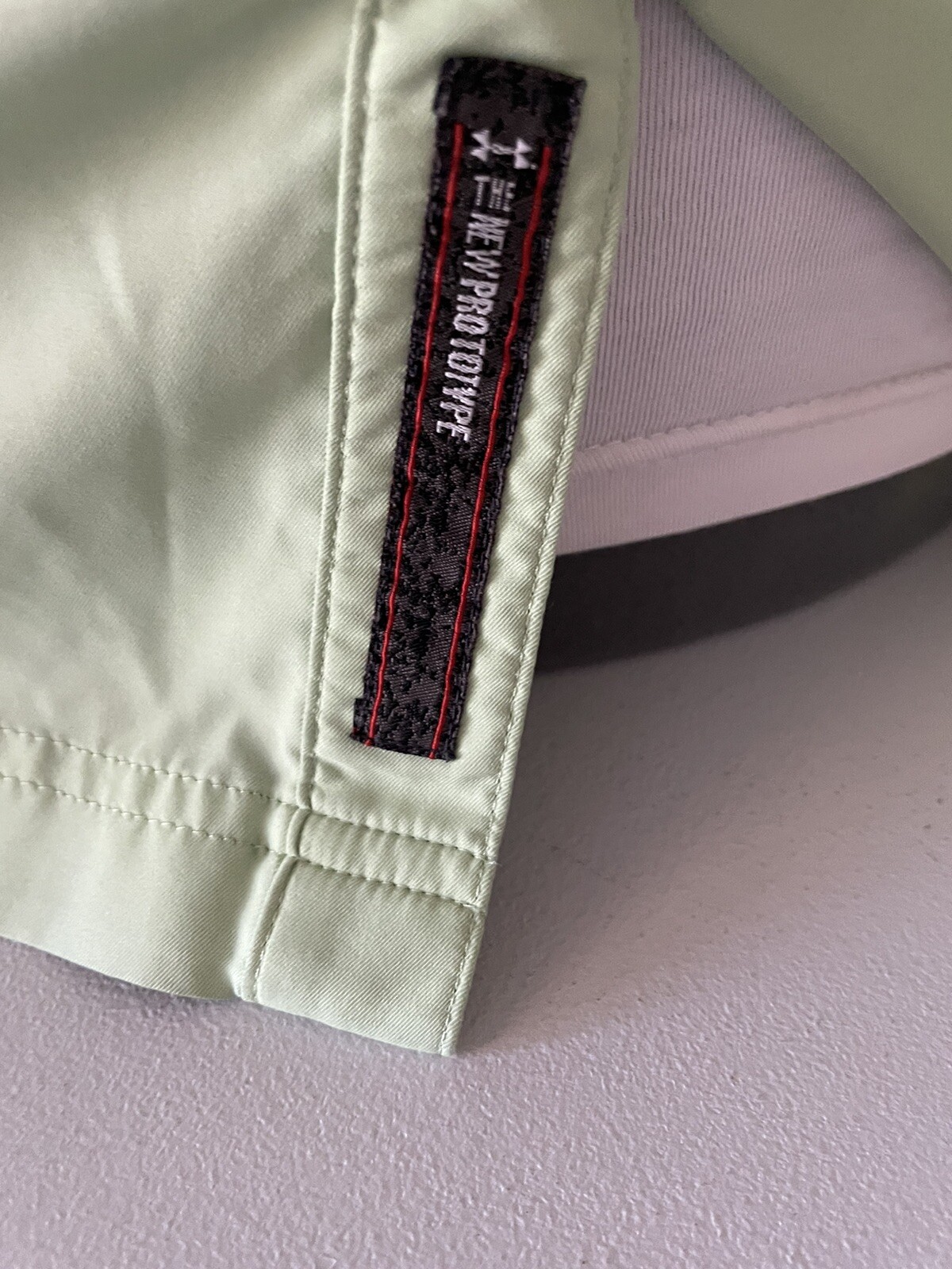 Under Armor Prototype Button Down Shirt Lime Gree… - image 5