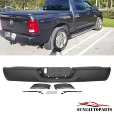 Black Rear Bumper Assembly For 2009-2018 Dodge Ram 1500 2010-2012 2500 3500