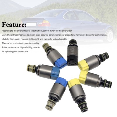 7PCS Automatic Transmission Solenoid Kit 1068298044 Für BMW X5 E36 325i 530i E46