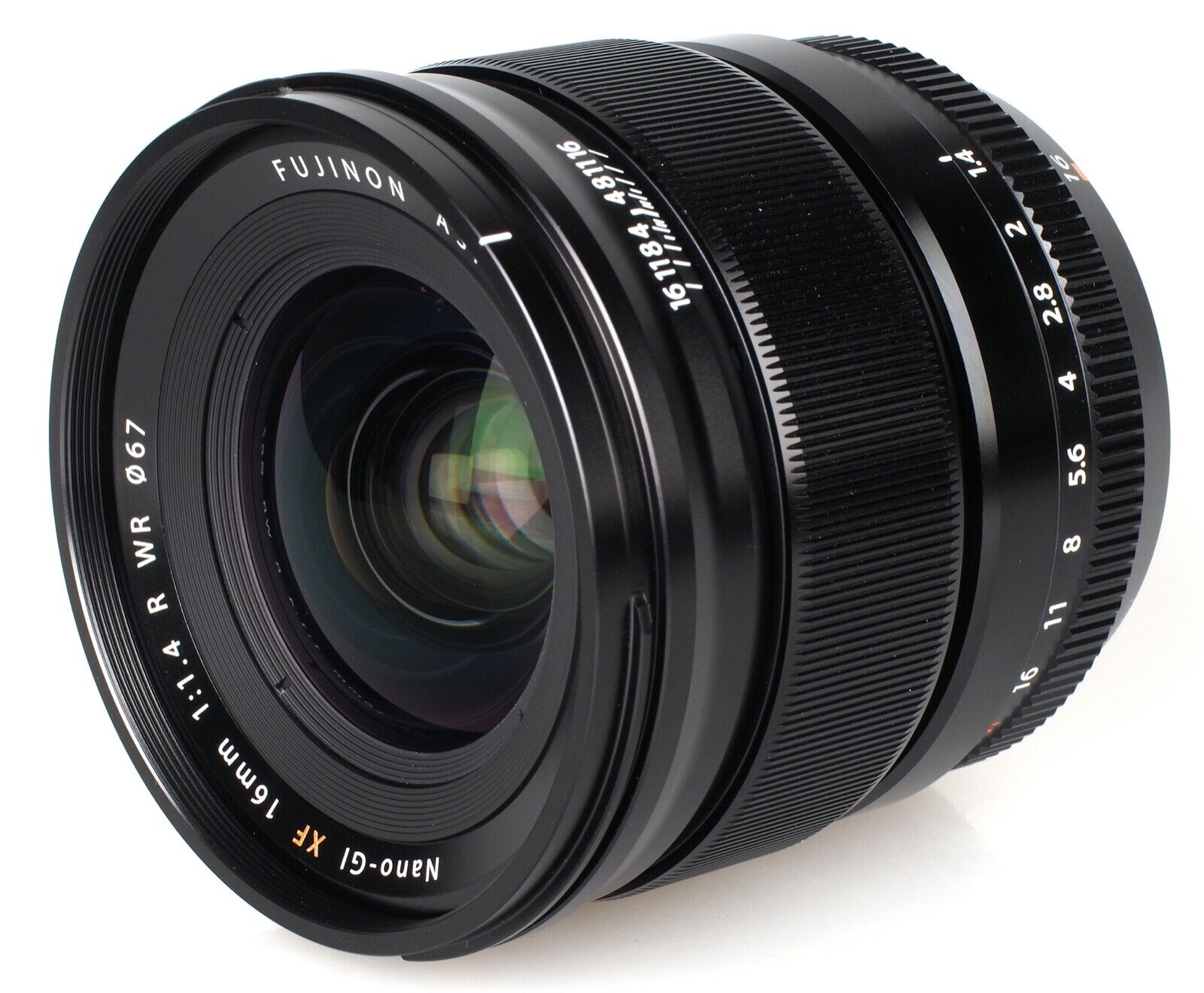 Fujifilm XF 16mm F-1.4 R WR Lens